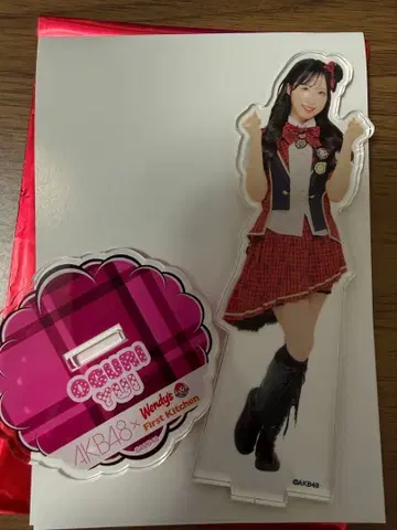AKB48 오구리 유이 wendy's 웨인디즈 아크릴 스탠드