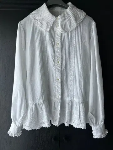 BEAMS BOY 프릴 블라우스