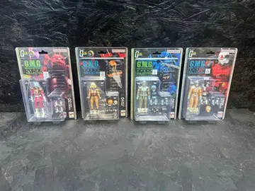 기동전사 건담 채색 완료 완성품 가동 피규어 4체 세트