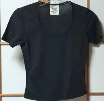 넘버 나인 블랙 반팔 티셔츠