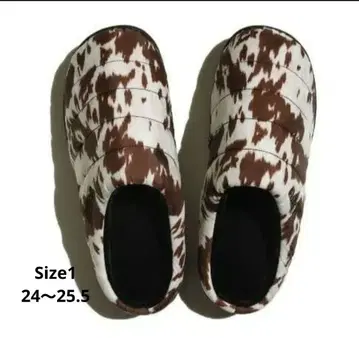 SUBU 슬립온 cow brown 24.5-25.5