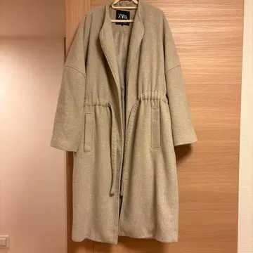 ZARA 베이지 롱 코트