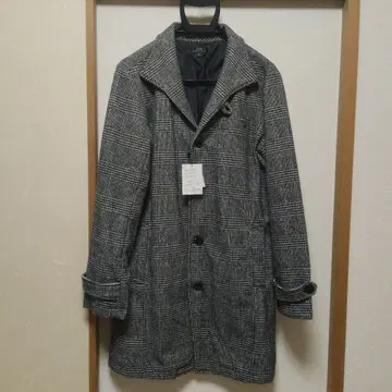 멜톤 소재 이탈리아 컬러 롱 코트