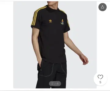 adidas 반팔 T셔츠 블랙