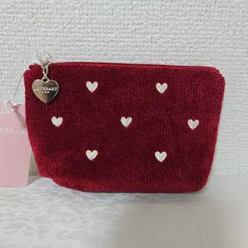 페이러 러브러리 하트 보트형 파우치 S