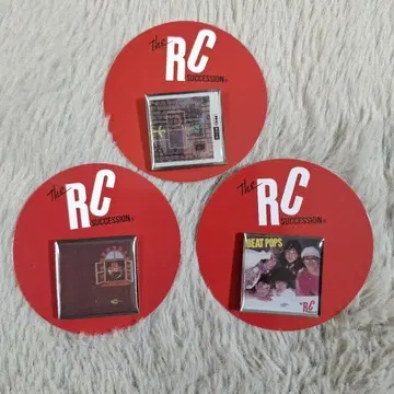 RC 서세션 빈즈 캡슐 핀 배지 3개 세트 캡슐 토이