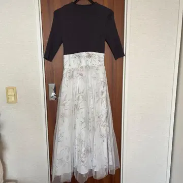 머큐리 듀오 니트 도킹 원피스