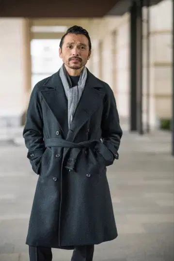 링자켓 더블 브레스트 코트 44