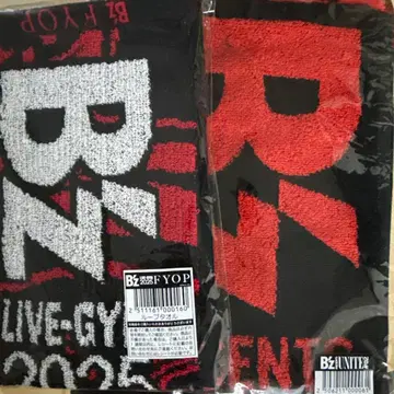 2장 B'z LIVE 2025 FYOP 루프 타월 & UNITE 머플러