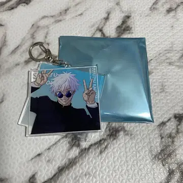 애니메이션 주술회전전 고죠 사토루 아크릴 키링 회옥 옥절