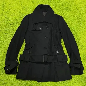 파트리짜 페페 블랙 울 코트