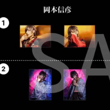 사랑의 지옥변 오카모토 노부히코 2L판 4매 세트