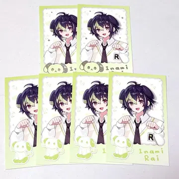 니지산지 완냥 days 2 폴라로이드풍 카드 이나미 라이