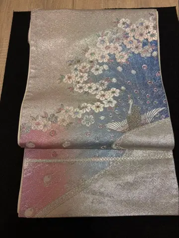 2929 후쿠로 오비 순수 실크 공작