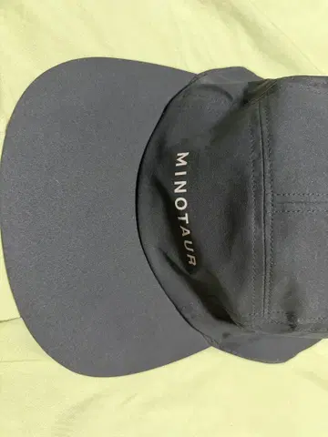 MINOTAUR INST 미노토르 플랫 바이저 캡 블랙