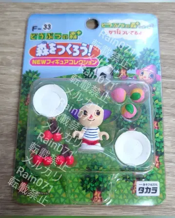 숲을 만들자! 동물의 숲+ 여아 체리 복숭아 피규어 F-33