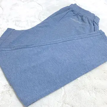 M 사이즈 [9분 길이/블루 계열] 코튼 하의 조거 팬츠