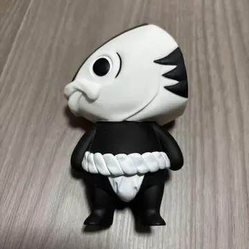 물고기 모양 피규어 화이트 블랙 가쓰오 인간 고치 유루캬라