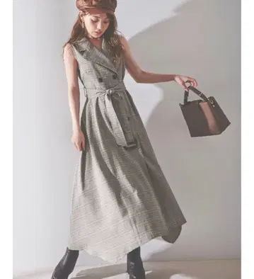 [ 새상품급 ] dazzlin 트렌치 원피스