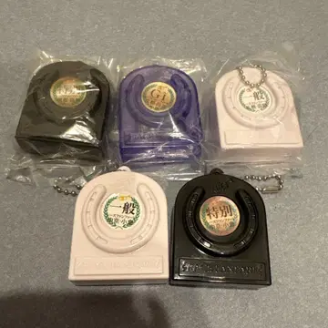 경마 팬퍼레이드 가챠 5개 세트