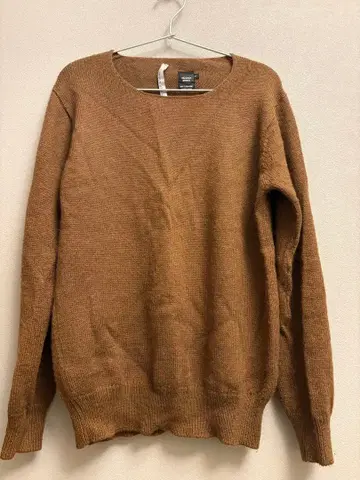 알파카 니트 vanderstraete 브라운