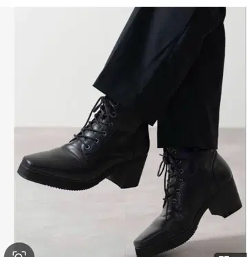 [ CLEL ] 하이 솔 디자인 힐 부츠