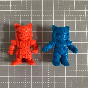 캐앗토 닌덴 테얀데에 지우개 피규어 인형 캐릭터 지우개 2개 세트