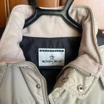 Munsingwear GRAND SLAM 다운 자켓 베이지