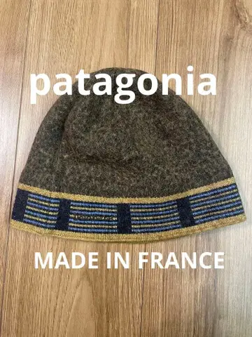 파타고니아 울 니트 캡 비니 프랑스제 브라운