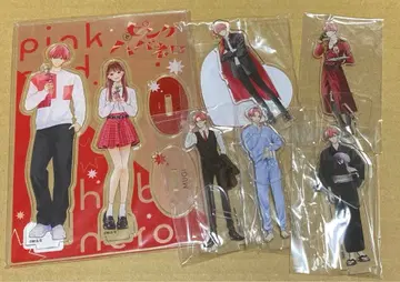 핑크와 하바네로 아크릴 스탠드