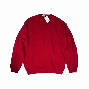 XL 90s 올드 유니클로 무지 스웨터 긴팔 새상품 택 포함