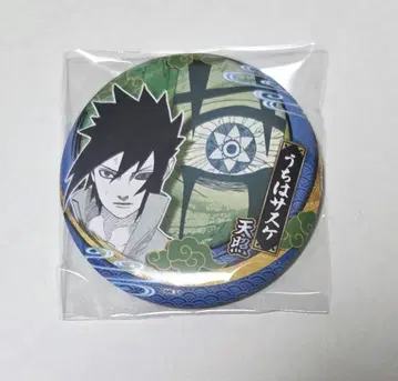 NARUTO 중국 상하이 점프샵 질풍신뢰 캔뱃지 우치하 사스케