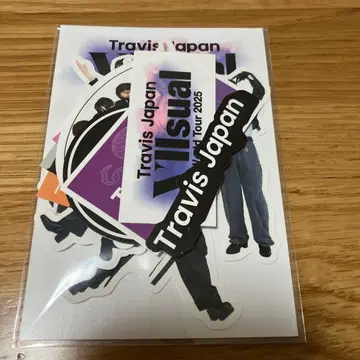 미개봉 Travis Japan 2025 월드 투어 스티커 세트