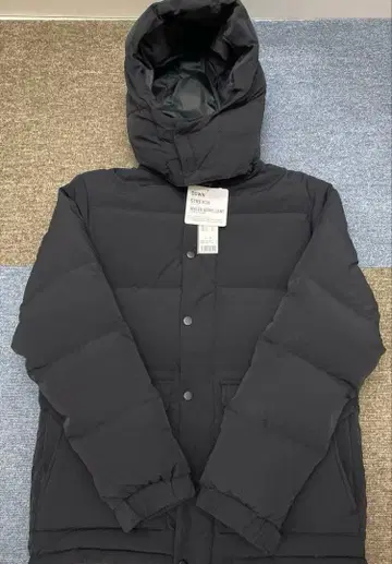 벌키 다운 자켓 브라운 S 사이즈 다운 자켓