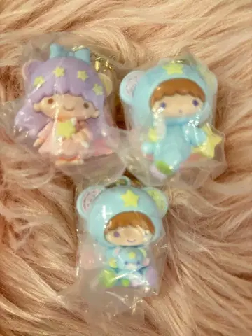 리틀트윈스타 별하늘의 엔젤 시리즈 시크릿 키링