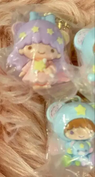 리틀트윈스타 별하늘의 엔젤 시리즈 시크릿 키링