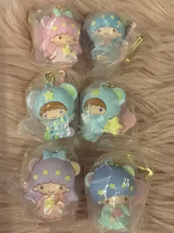 리틀트윈스타 별하늘의 엔젤 시리즈 시크릿 키링