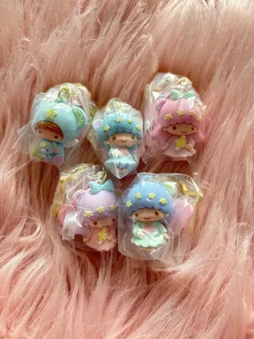 리틀트윈스타 별하늘의 엔젤 시리즈 시크릿 키링