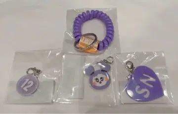 TWICE 긴자 워크샵 한정판 코일 키링 사나