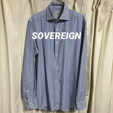 유나이티드 애로우즈 SOVEREIGN 소버린 스트라이프 셔츠 39