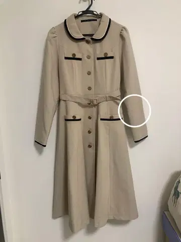 an another angelaus 롱 트렌치코트