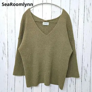 SeaRoomlynn 시루무린 V넥 사라리 니트 스웨터