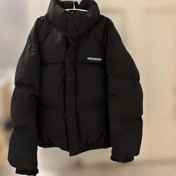NEIKIDNIS 블랙 다운 자켓 S 여성용
