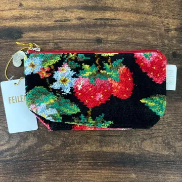 FEILER 페이러 파우치 스트로베리 필드