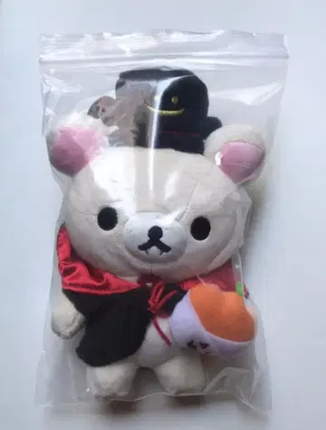 [ 새상품 ] 산엑스 할로윈 봉제 인형 코리락쿠마 드라큘라 흡혈귀