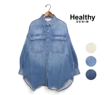 Healthy Denim 헬씨 데님 Almond 데님 셔츠
