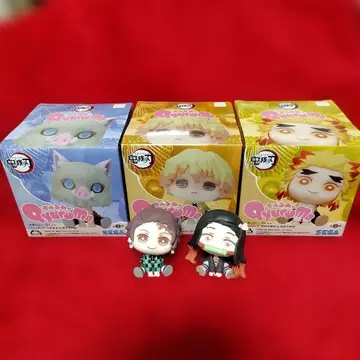 귀멸의 칼날 큐룽하게 쳐다보는 포즈 피규어 5개 세트