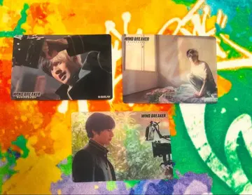 WIND BREAKER 트레이딩 카드 미즈카미 코지(사쿠라 하루카) 3장