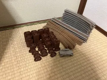 N 게이지 레일 세트 정크제품입니다