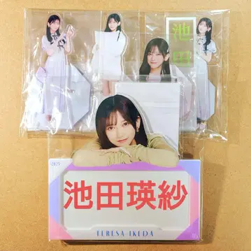 [ 이케다 에레나 ] 2025년 탁상 달력, 아크릴 스탠드 4종 세트